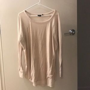 Long sleeve cozy shirt
